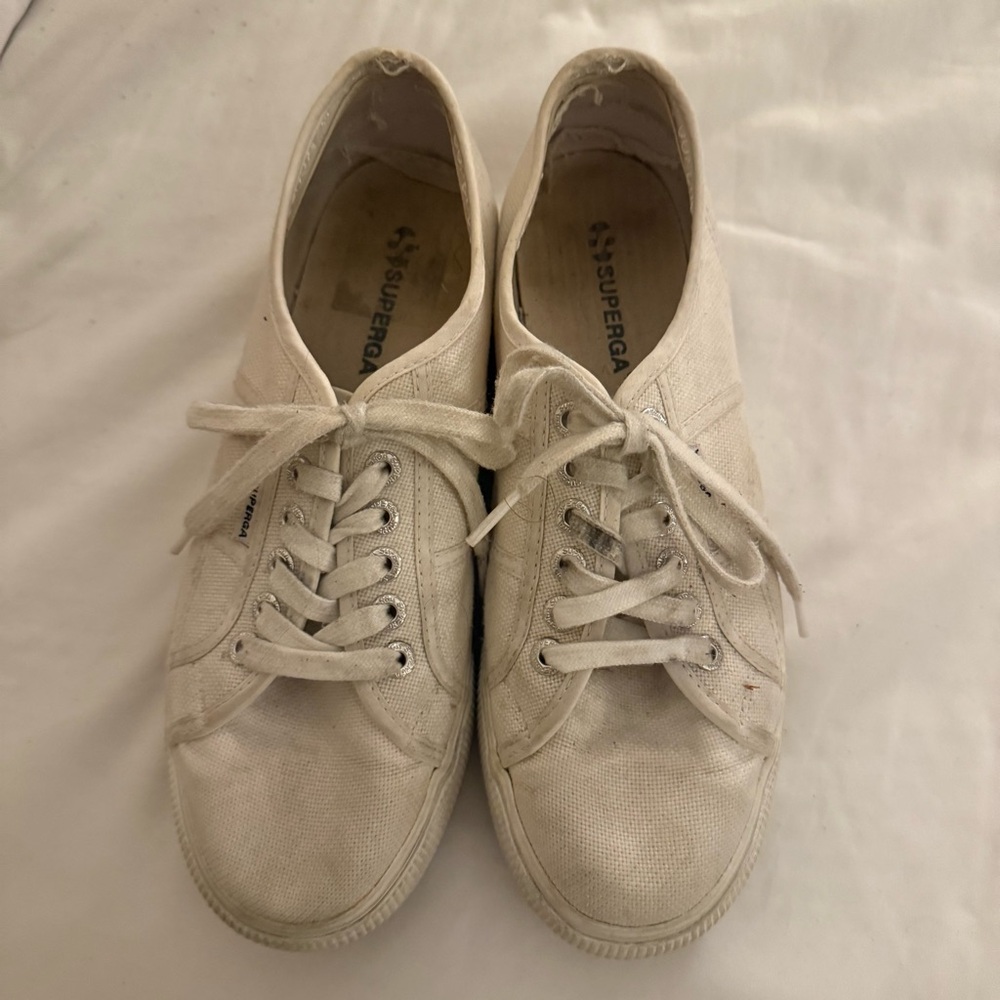 SUPERGA PLATFORM SNEAKERS